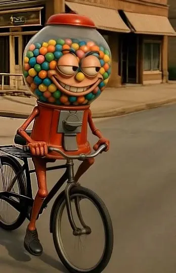 Chicleteira Bicicleteira